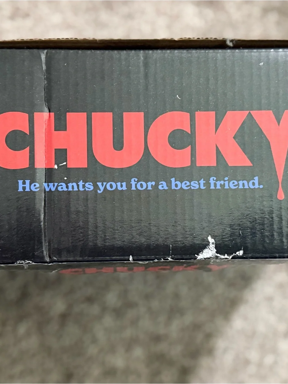 Horror Themed Chucky Pint Glass & Socks Gift Set